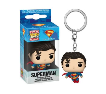 FUNKO POP! Superman 2025 Portachiavi In box 5cm In espo da 12pz…x12